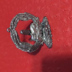 Vintage 1984 ricker pewter Christmas ornament